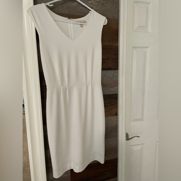 Banana Republic White Sheath Dress size 0 - Picture 3 of 3